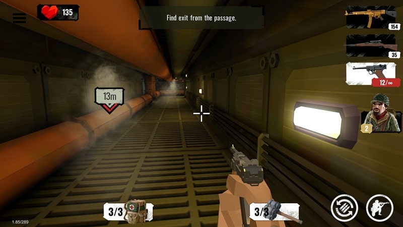 World War Polygon: WW2 shooter Screenshot 1