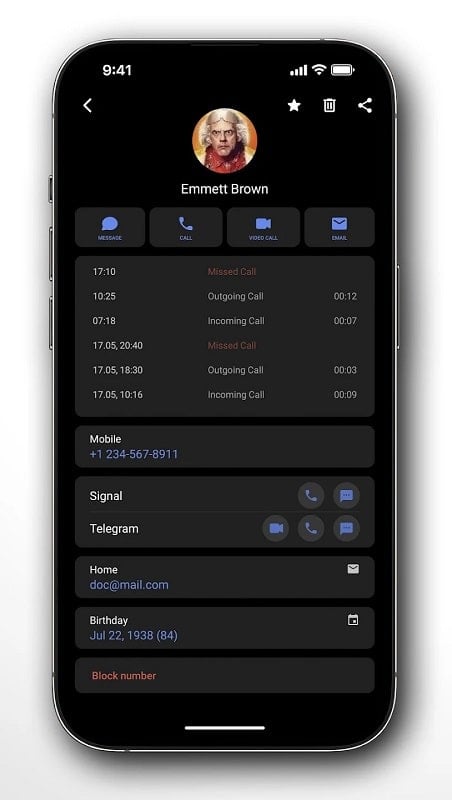 Right Dialer Capture d'écran 1