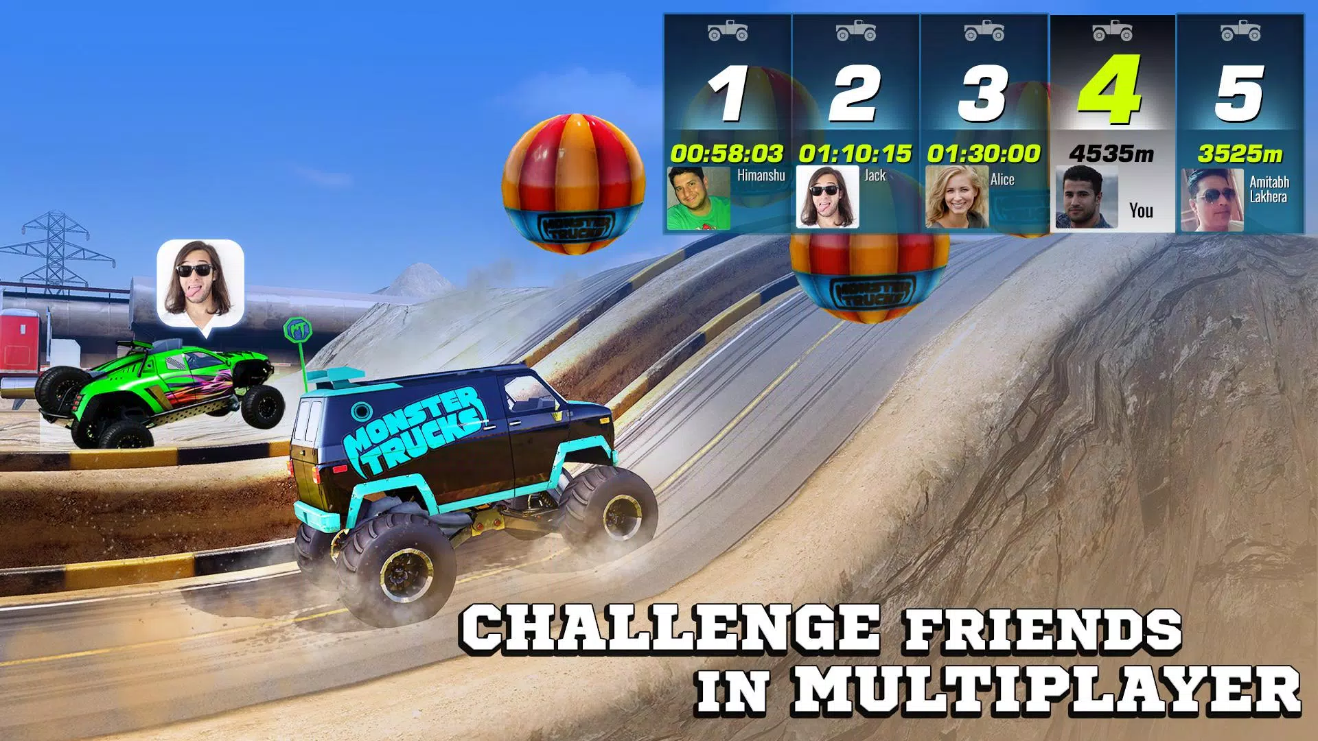 Monster Truck Xtreme Racing Скриншот 1