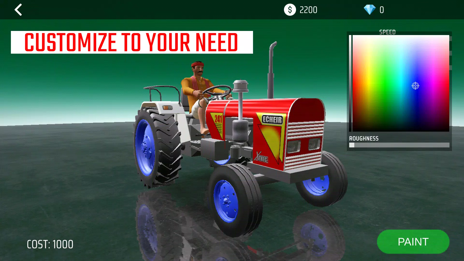Indian Tractor PRO Simulation 스크린샷 2
