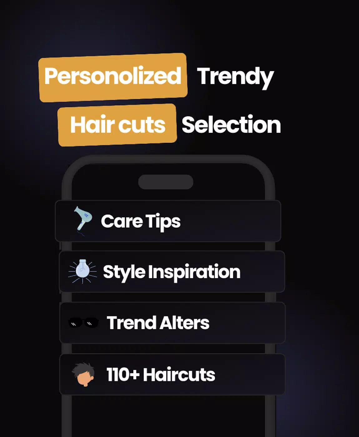 Men's Hair Cuts & Hairstyles Captura de tela 2