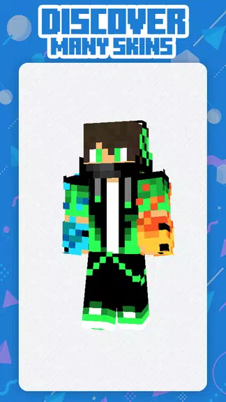 Neon Squad Skin Minecraft ဖန်သားပြင်ဓာတ်ပုံ 1