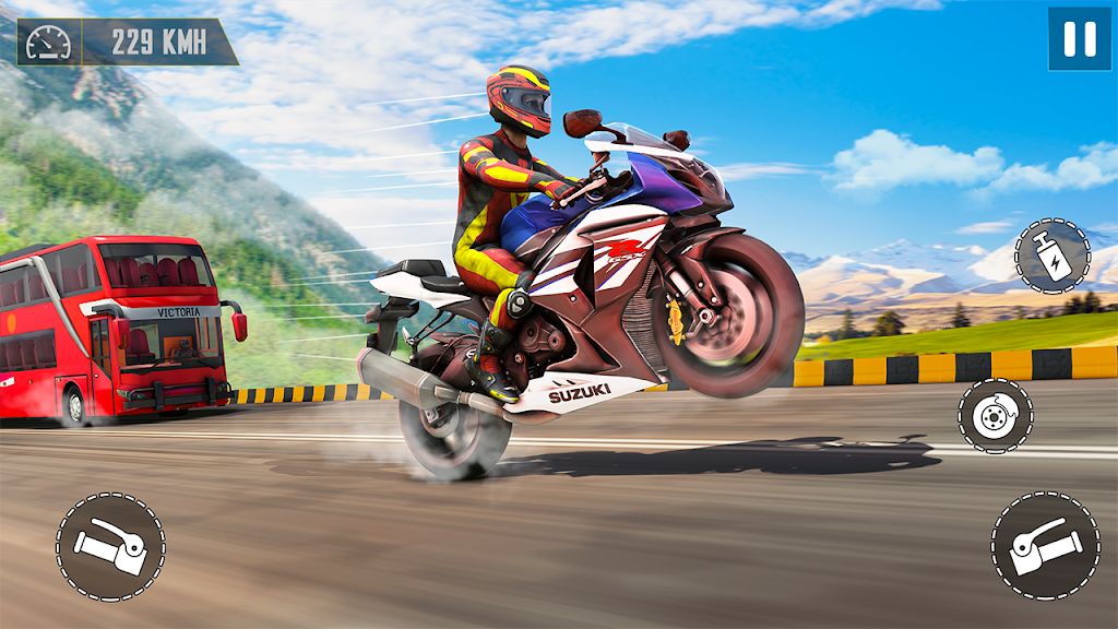 GT Motorbike Games Racing 3D स्क्रीनशॉट 2