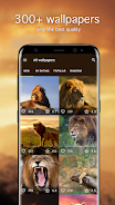 Lion Wallpapers 4K स्क्रीनशॉट 0