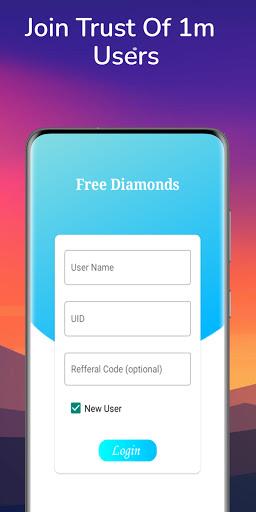 Free Diamonds - free in fire diamond ဖန်သားပြင်ဓာတ်ပုံ 3