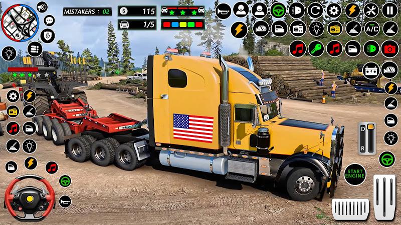 US Cargo Truck Simulator Games Tangkapan skrin 2