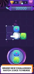 Beat Dice - Dice Merge Puzzle Schermafbeelding 1