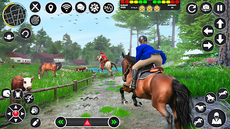 Horse Racing Games Horse Rider应用截图第0张