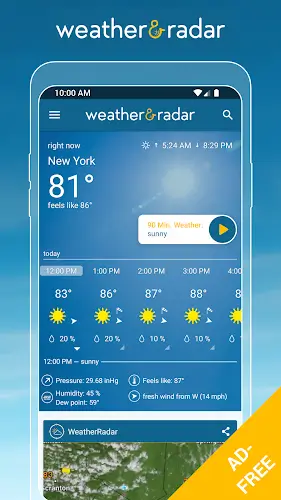 Weather & Radar USA - Pro 스크린샷 3