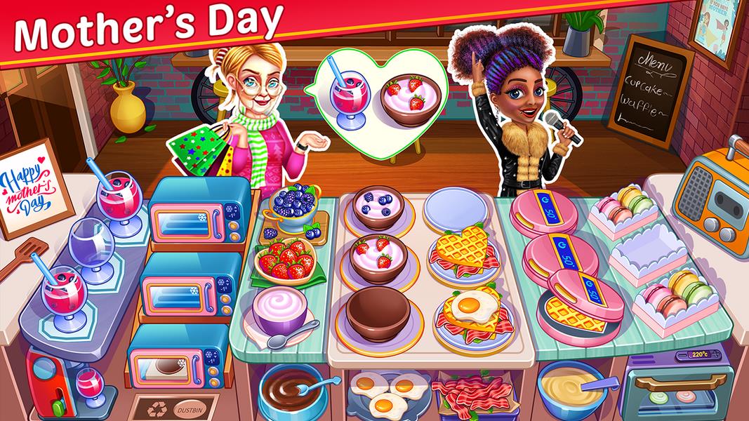 Halloween Street Food Shop Restaurant Game Tangkapan skrin 3