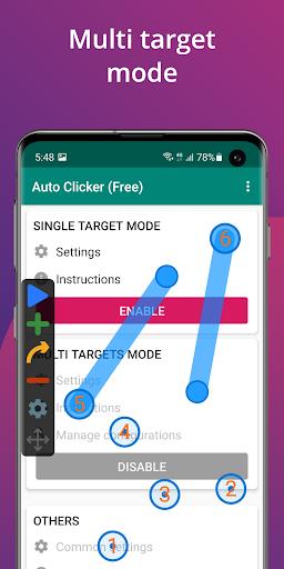 Auto Clicker - Automatic tap ภาพหน้าจอ 1