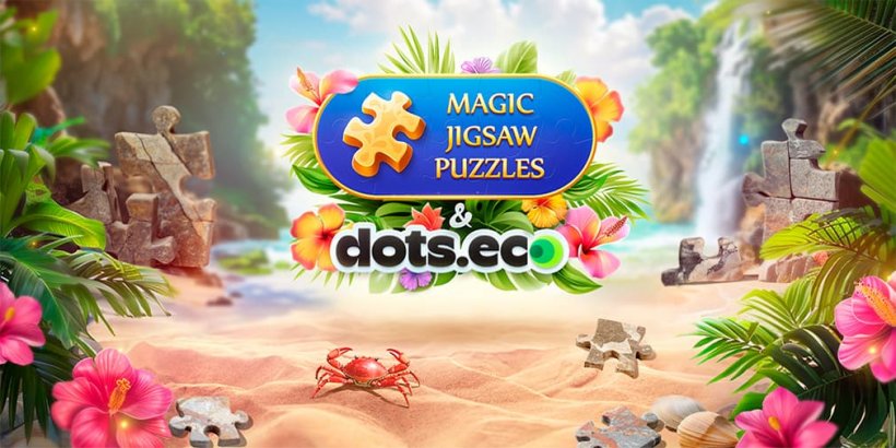 Magic Jigsaw Puzzles bekerjasama dengan Dots.echo pada pek teka-teki baharu