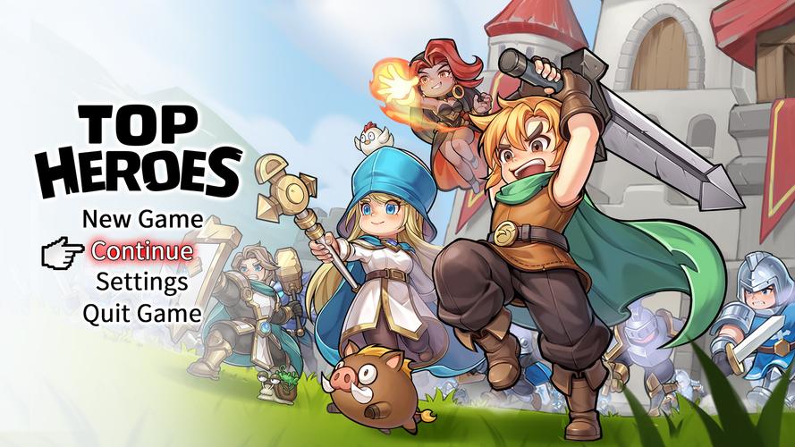 Top Heroes: Kingdom Saga Capture d'écran 1