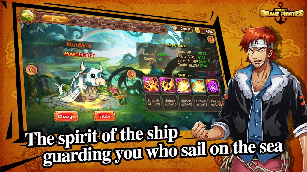 Brave Pirates: Sailing Tangkapan skrin 1