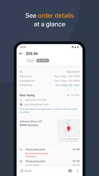 Restaurant Order-Taking App 스크린샷 1