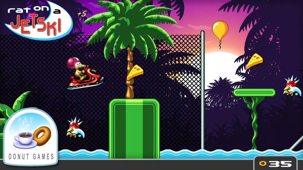 Rat On A Jetski Captura de tela 0