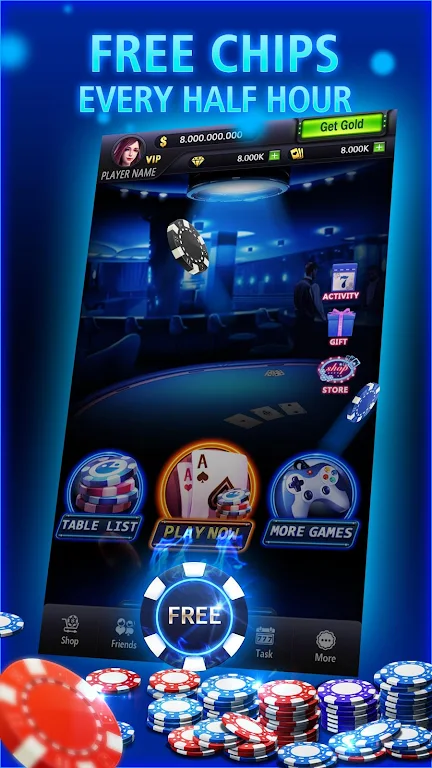 Pocket Poker: Texas Hold'em! スクリーンショット 0