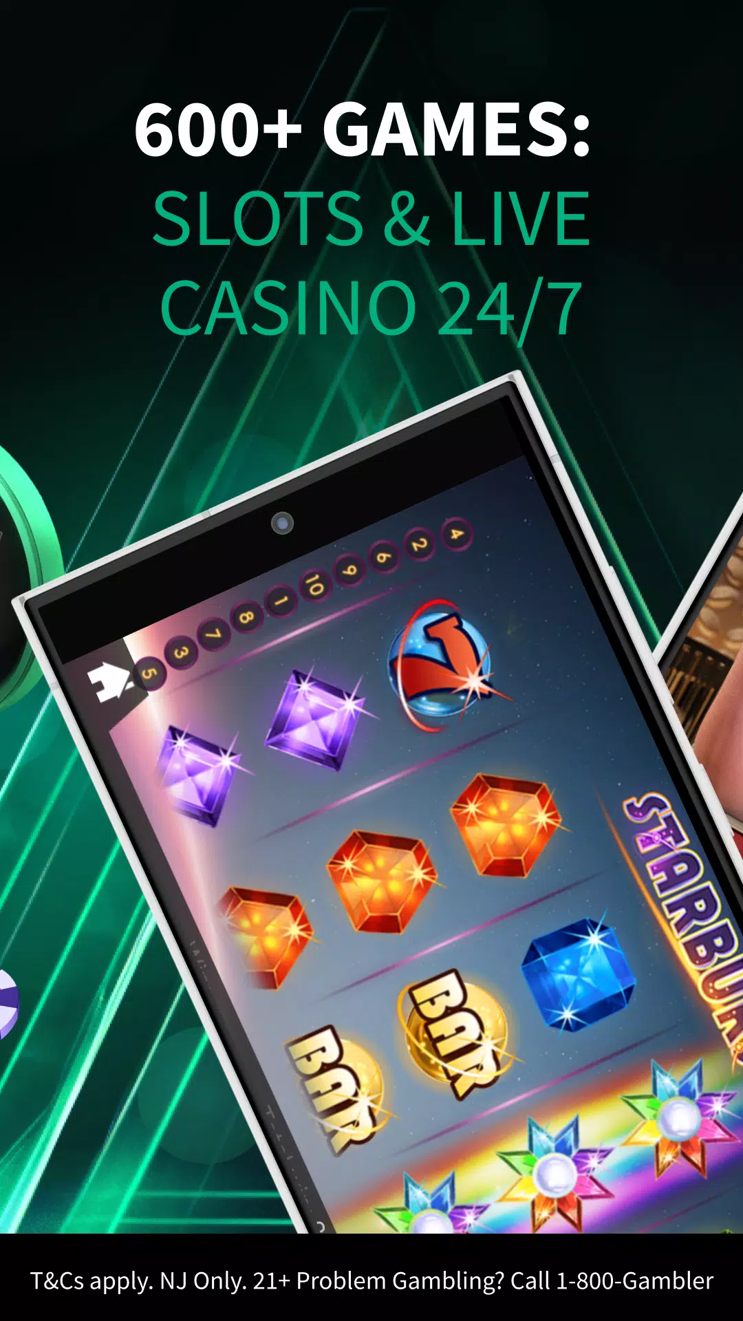 PlayStar Casino Real Money NJ Captura de pantalla 1