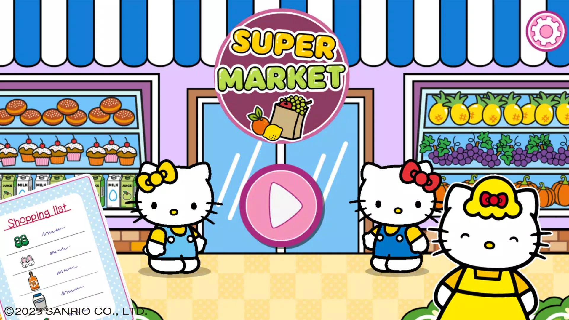 Hello Kitty: Kids Supermarket Schermafbeelding 0