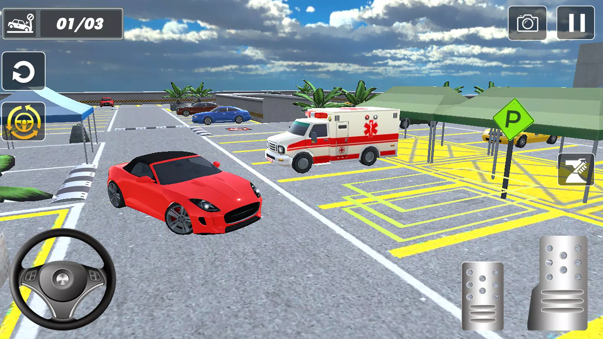 Car Parking 3D Simulation Game Ảnh chụp màn hình 0