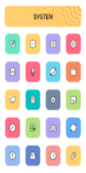 Crayon Adaptive IconPack Tangkapan skrin 0