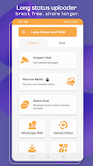 WhatSaga: Long WhatsApp Status Tangkapan skrin 0