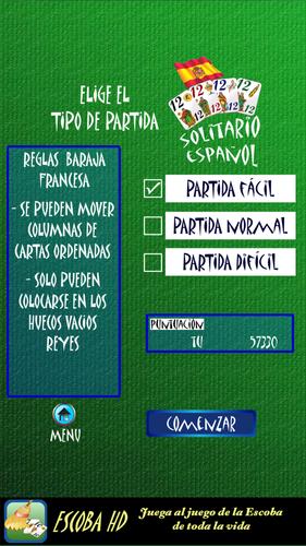 Solitario Español 스크린샷 1