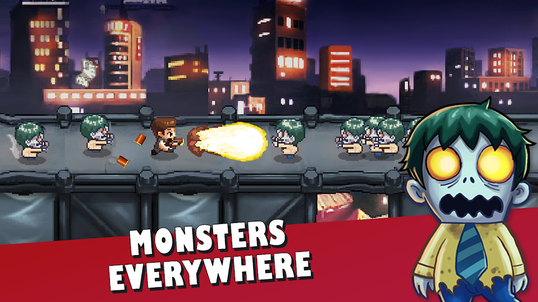 Monster Dash Mod ဖန်သားပြင်ဓာတ်ပုံ 0