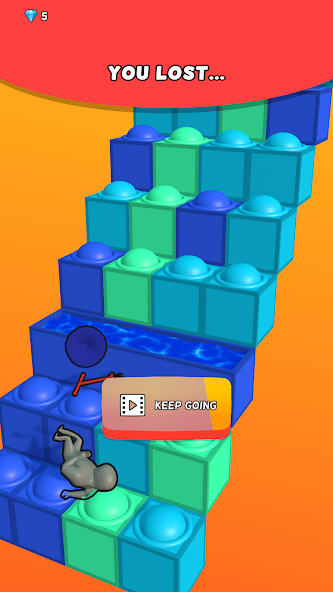 Schermata Pop It Run! 3D Mod 2