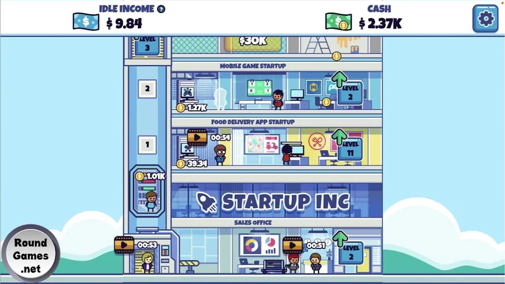 Idle Startup Tycoon Скриншот 0