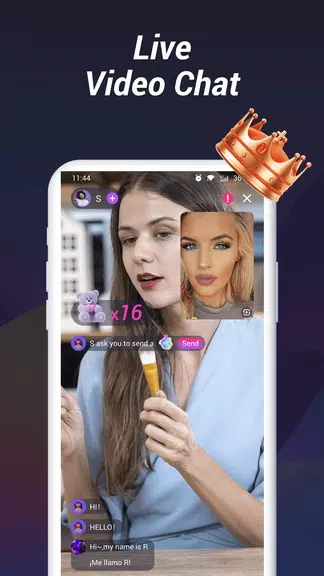 Bazar- Live Video Chat ဖန်သားပြင်ဓာတ်ပုံ 3
