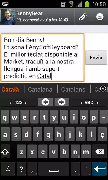 Catalan for AnySoftKeyboard Tangkapan skrin 0