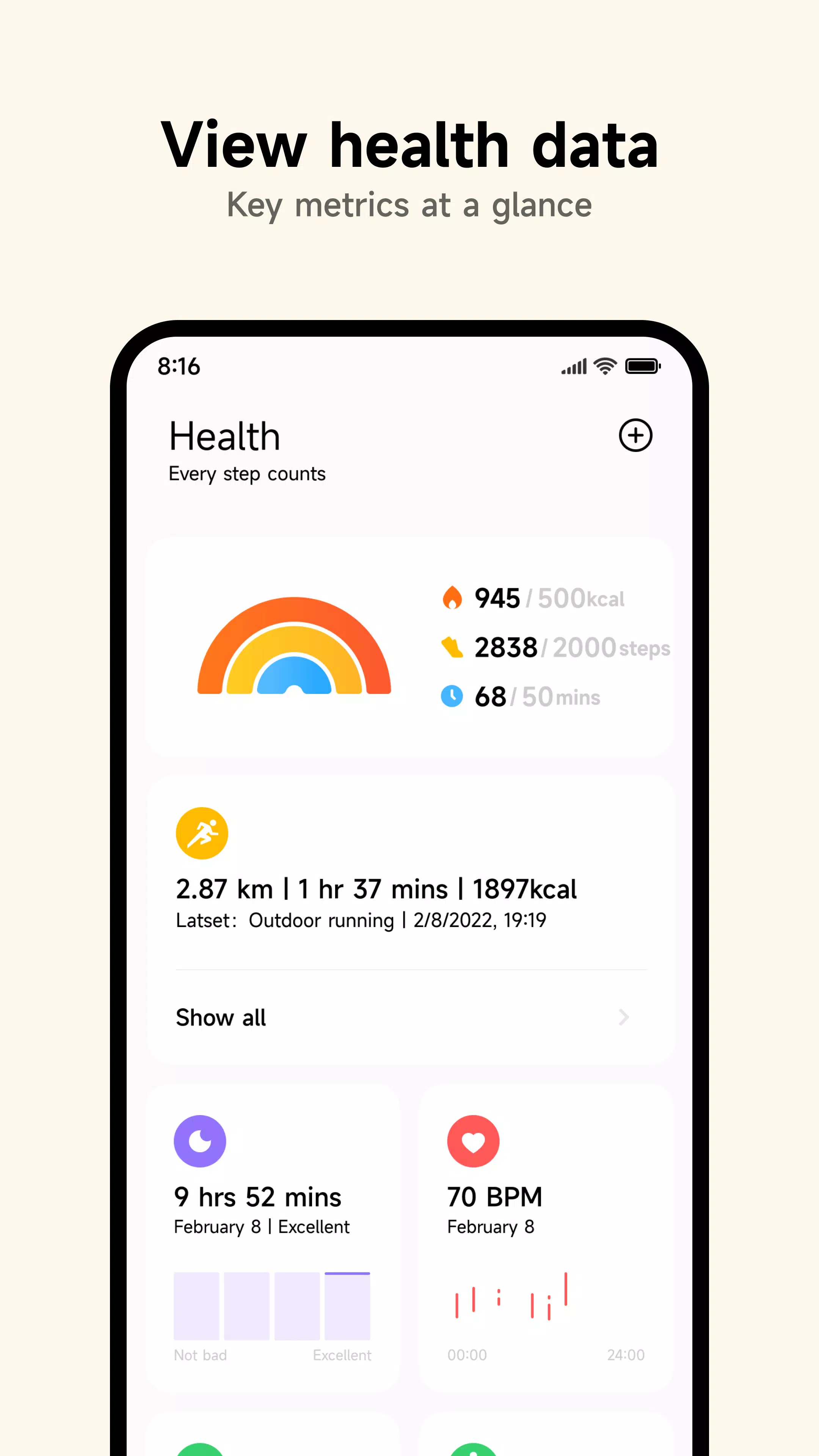 Mi Fitness Ảnh chụp màn hình 0