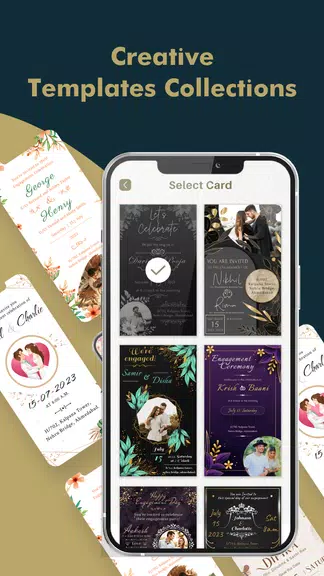 Schermata Engagement Card Maker & Design 2