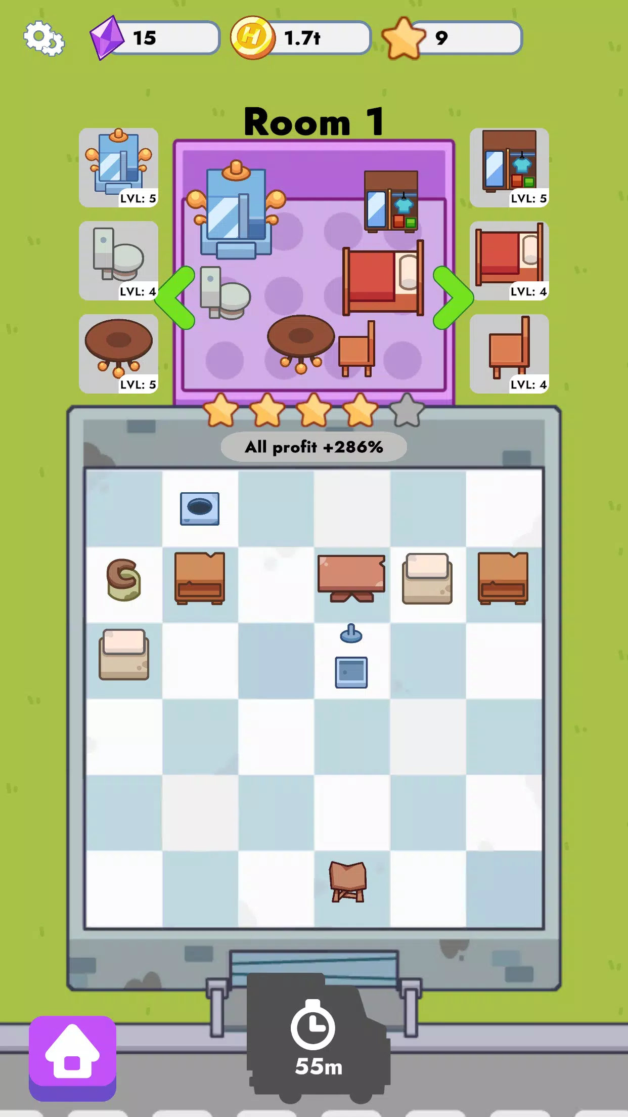 Royal Hotel: idle game應用截圖第2張