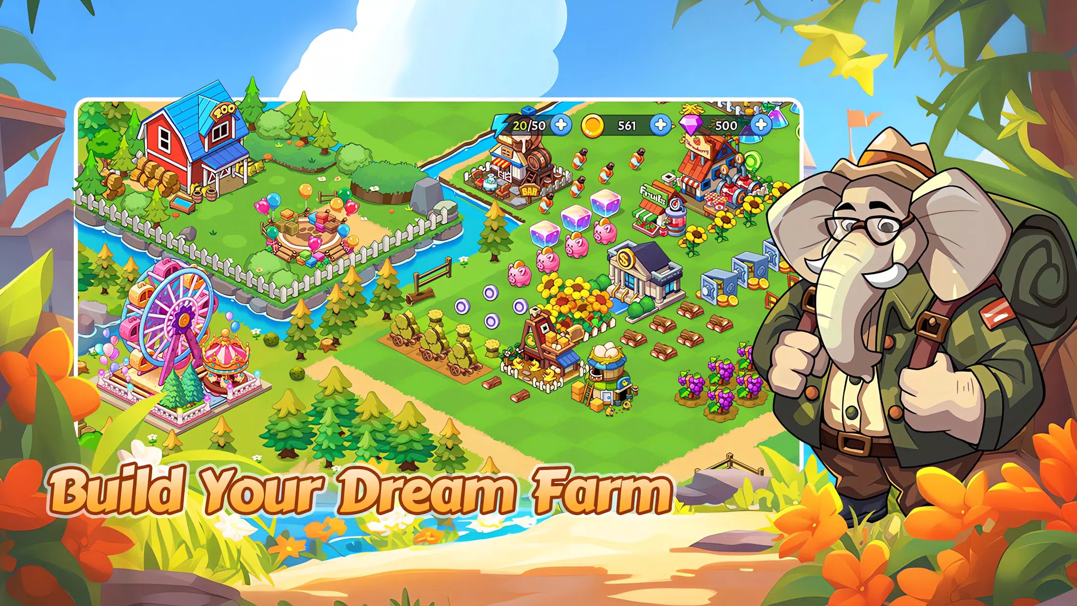 Schermata Farm Merge 2