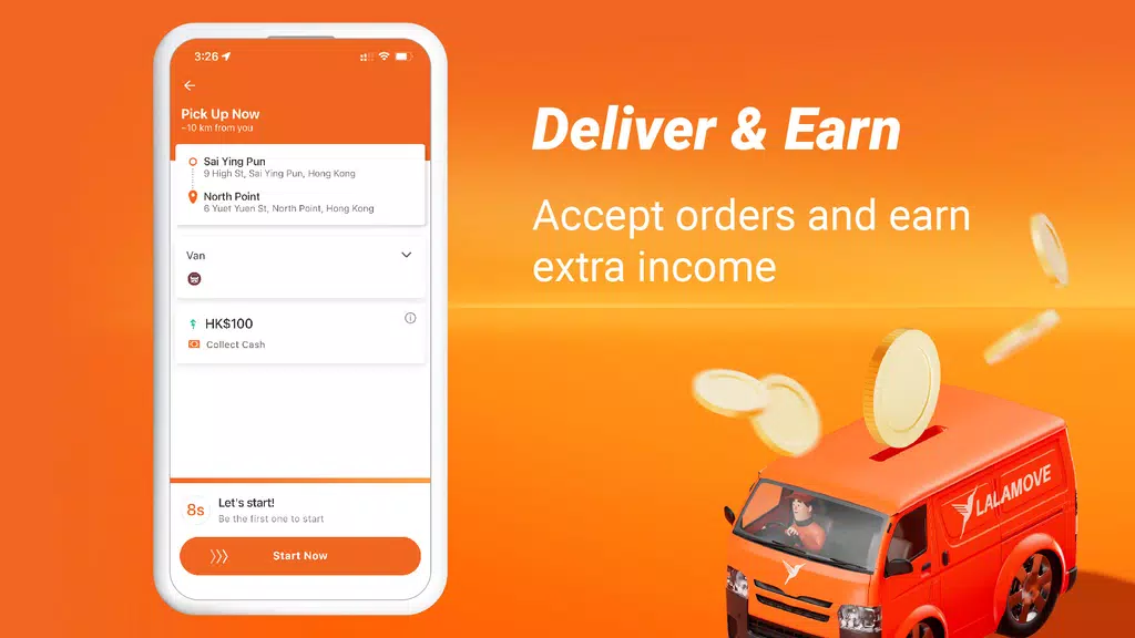 Lalamove Driver - Drive & Earn ဖန်သားပြင်ဓာတ်ပုံ 2