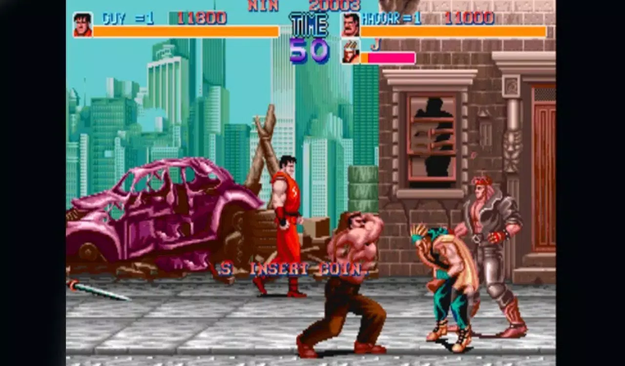 Final fight arcade game 1989 Captura de pantalla 0