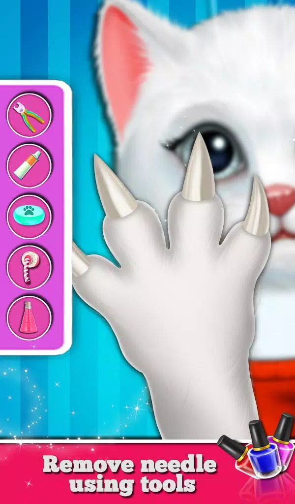 Kitty Nail Salon Daycare Cute Captura de tela 0