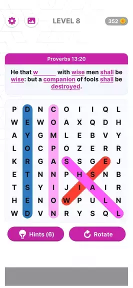 Bible Verse Search-Word Search Screenshot 2