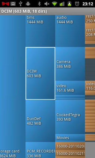 DiskUsage Capture d'écran 1