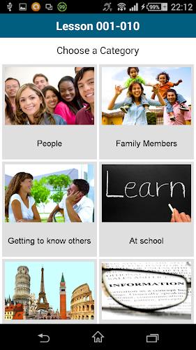 Learn Italian - 50 languages Captura de tela 1