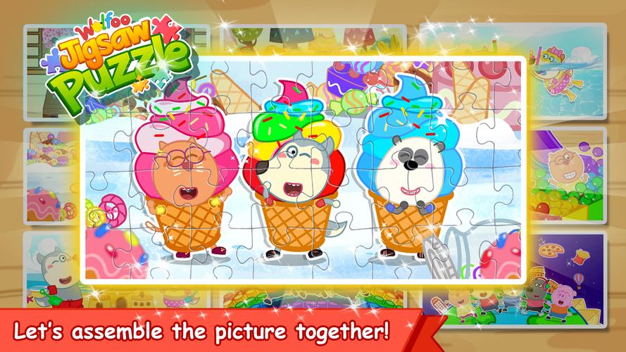 Wolfoo Jigsaw Puzzle應用截圖第2張