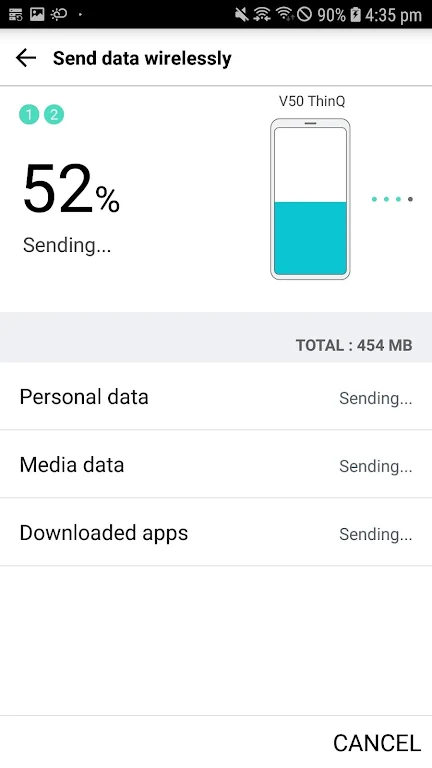 LG Mobile Switch (will closed) Capture d'écran 0