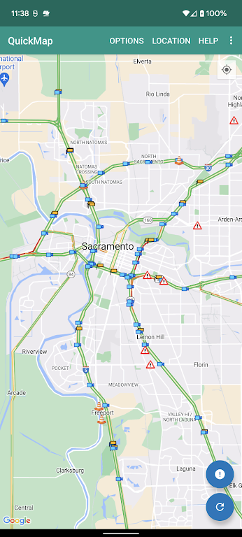 QuickMap Schermafbeelding 0