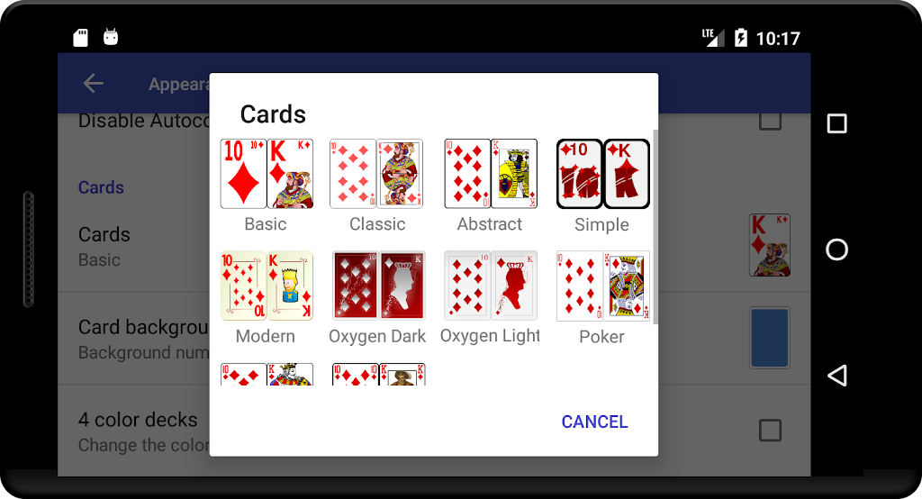 Schermata Spider card game 2019 3