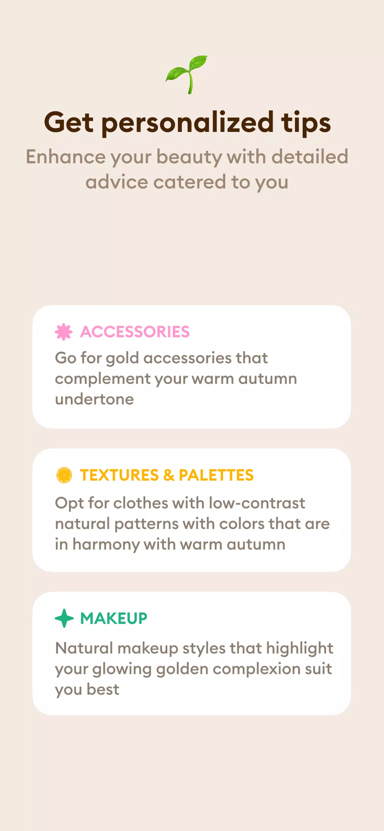 Color Analysis AI Capture d'écran 3