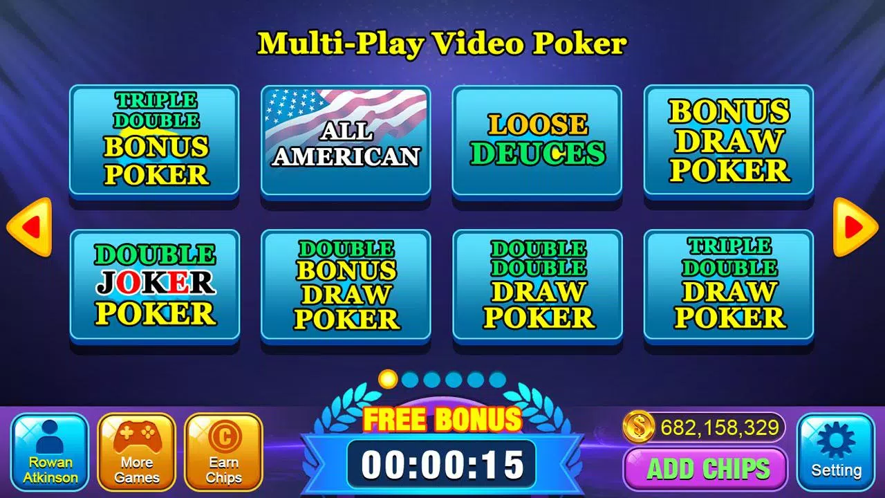 Video Poker Games - Multi Hand ဖန်သားပြင်ဓာတ်ပုံ 1