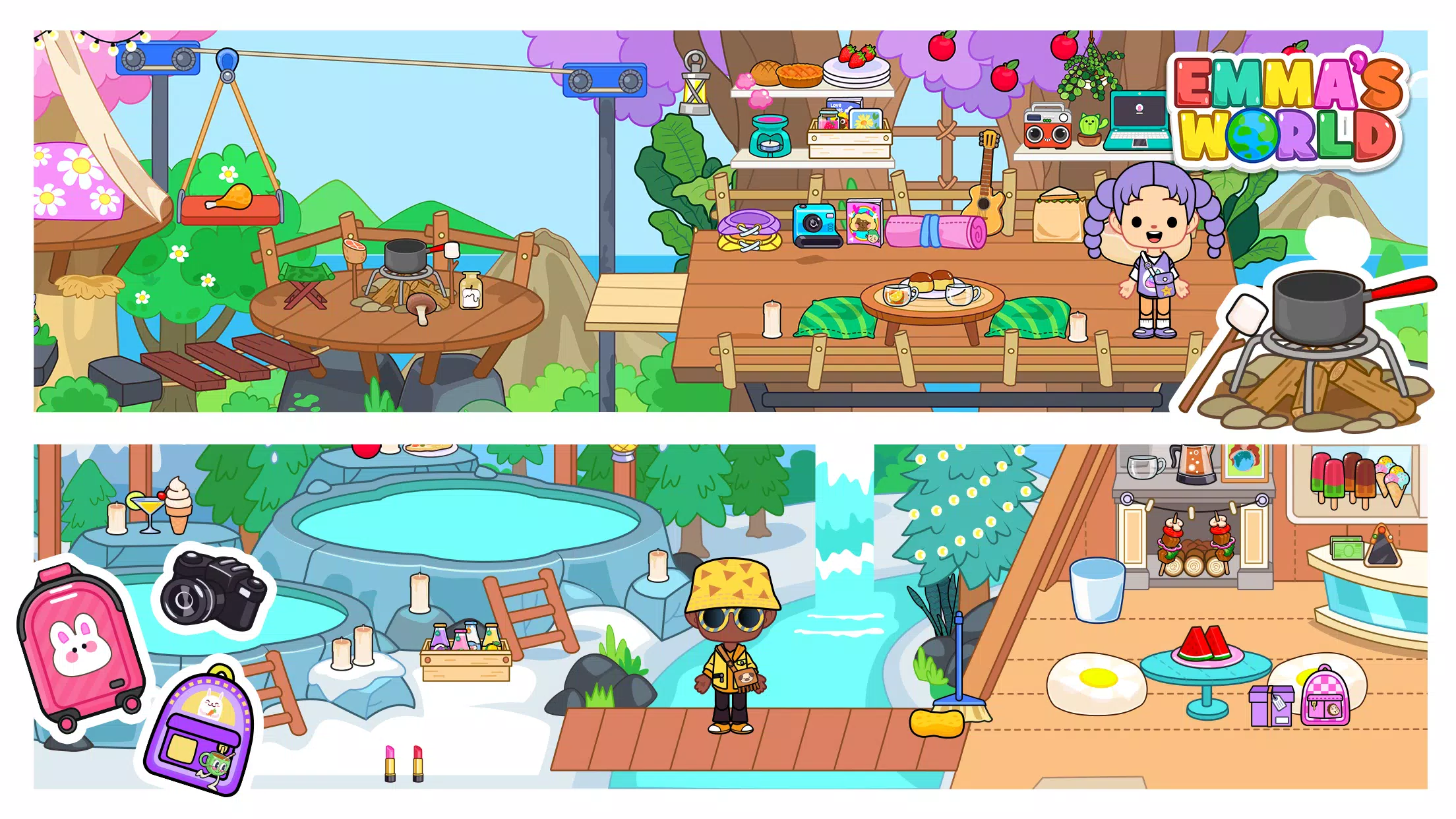 Emma's World - Town & Family应用截图第3张