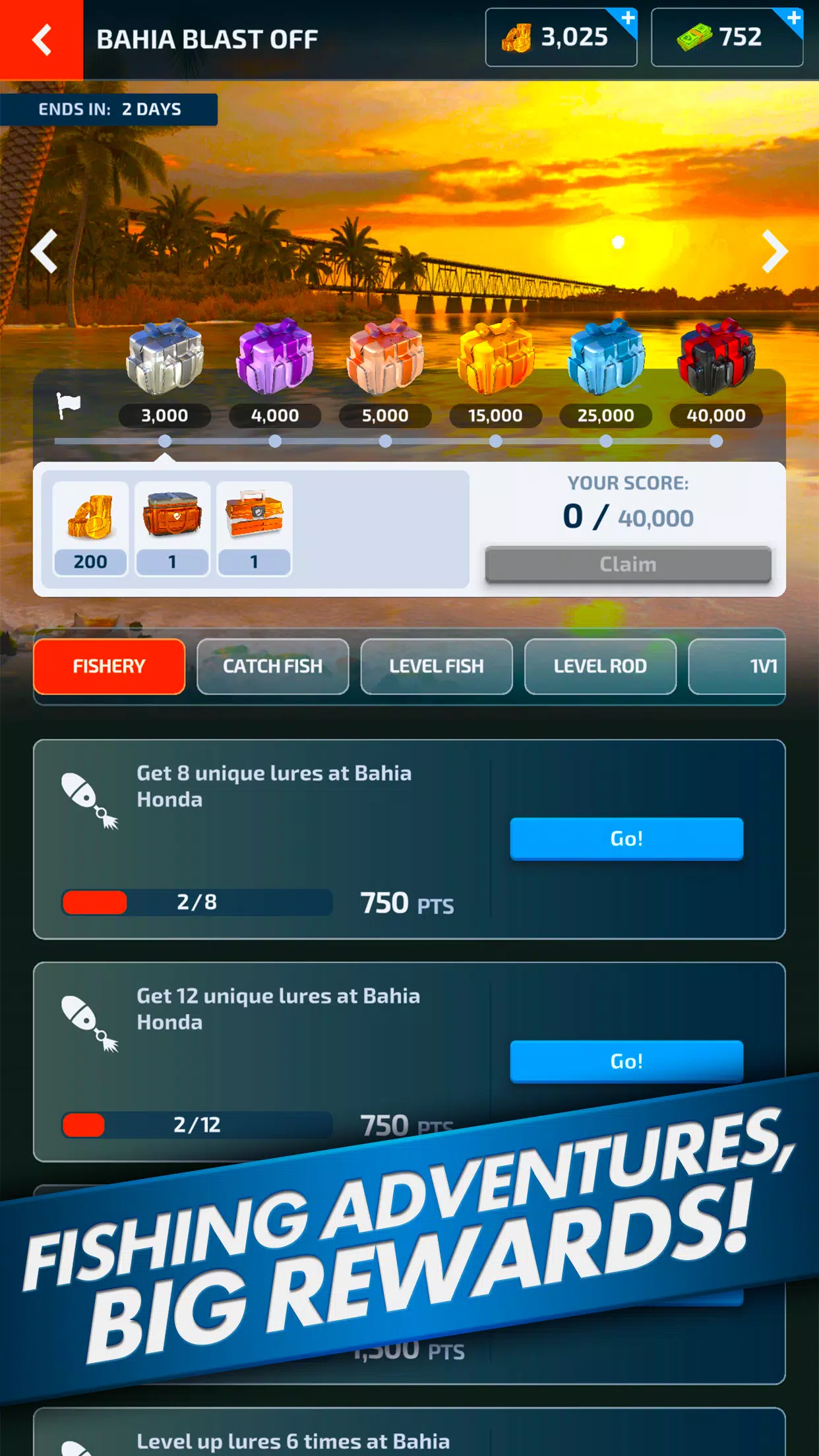 Ultimate Fishing! Fish Game ဖန်သားပြင်ဓာတ်ပုံ 3